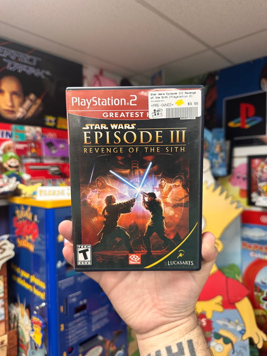 Star Wars Episode III Revenge of the Sith - PS2 Boxed