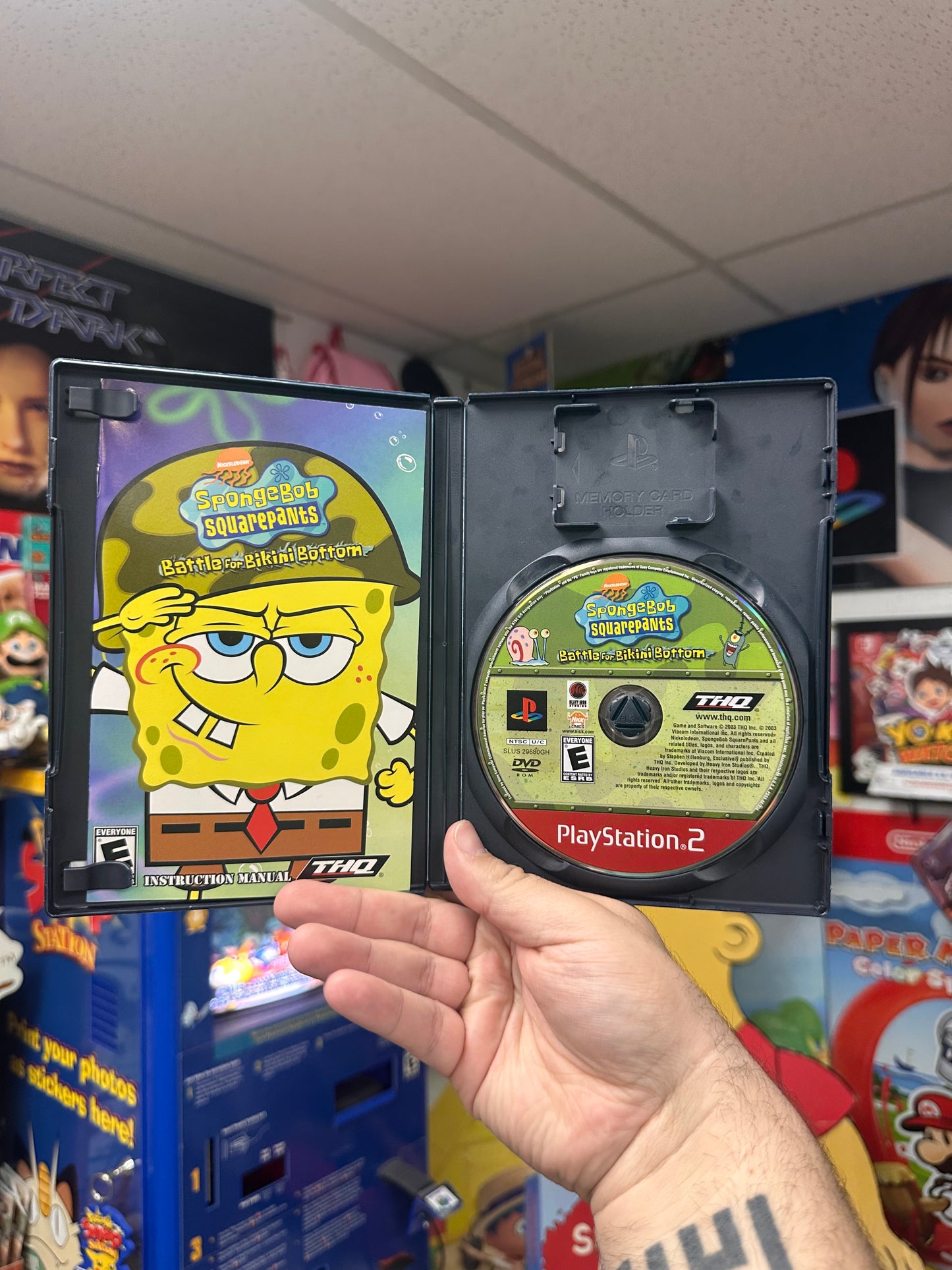 Spongebob Battle for Bikini Bottom [Greatest Hits] - PS2 CiB