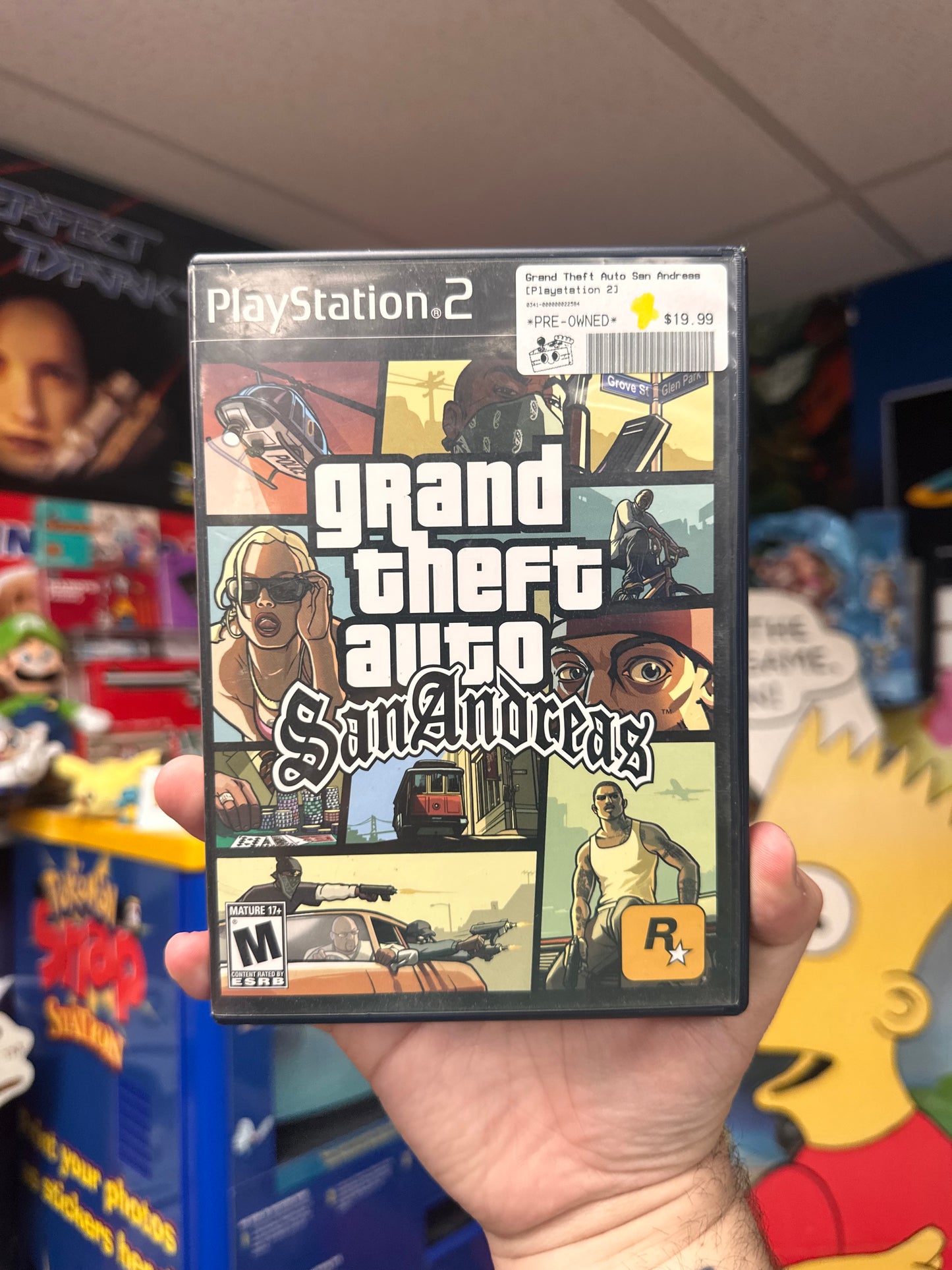 Grand Theft Auto San Andreas - PS2 CiB