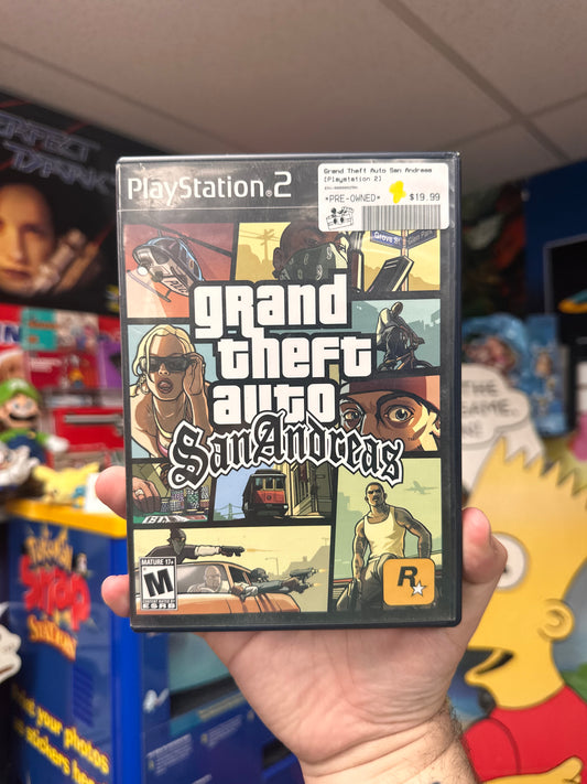 Grand Theft Auto San Andreas - PS2 CiB