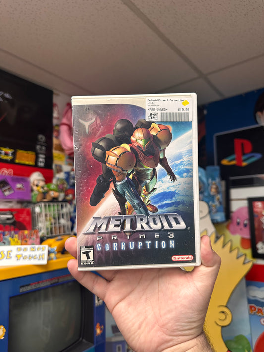 Metroid Prime 3 Corruption - Wii Boxed