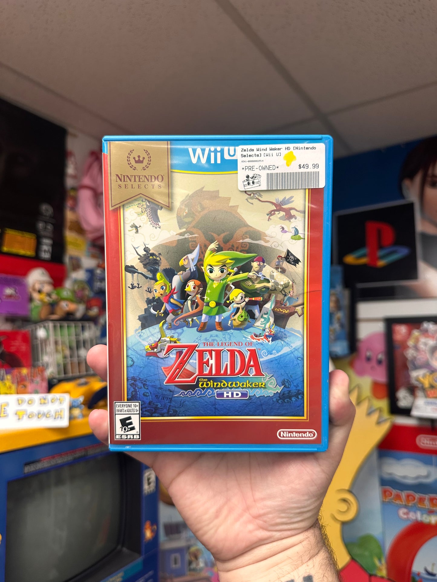 Zelda Wind Waker HD [Nintendo Selects]  - Wii U CiB