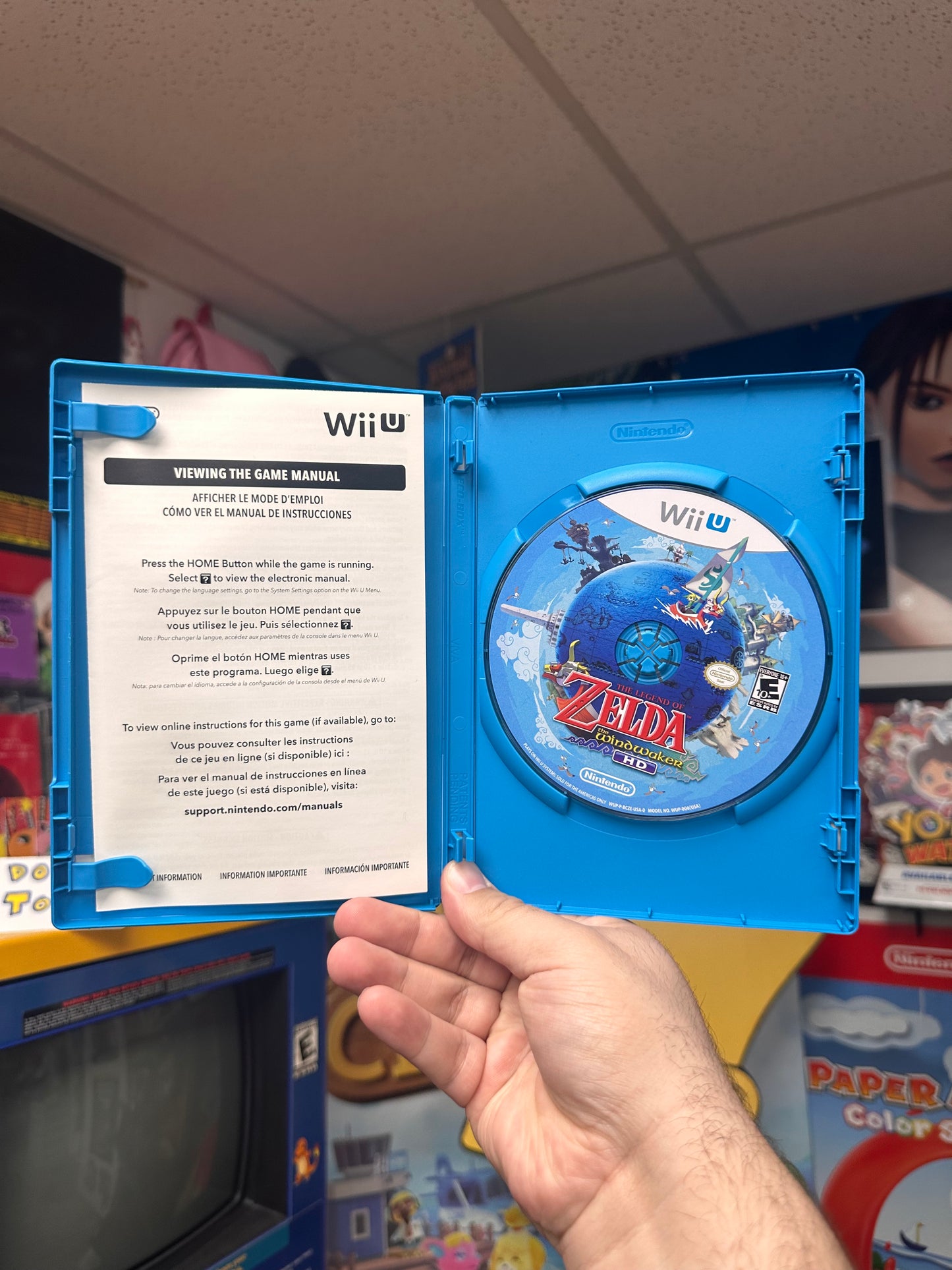 Zelda Wind Waker HD [Nintendo Selects]  - Wii U CiB