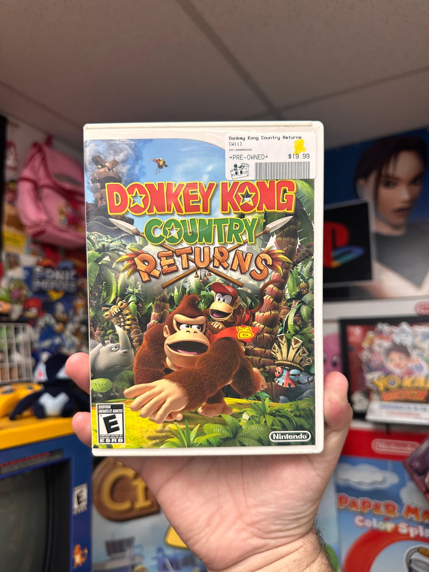 Donkey Kong Country Returns - Wii Boxed