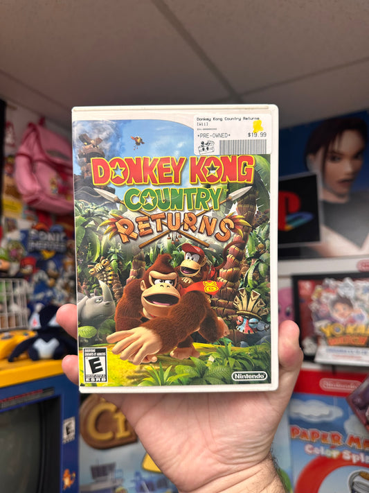 Donkey Kong Country Returns - Wii Boxed