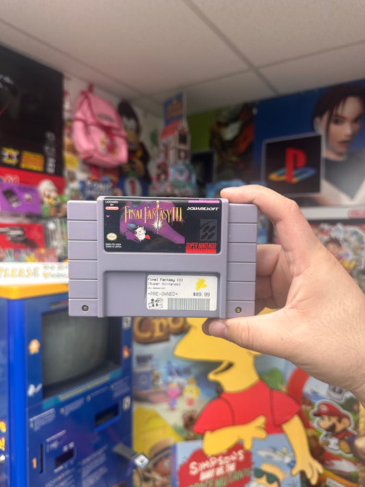 Final Fantasy III - SNES Loose