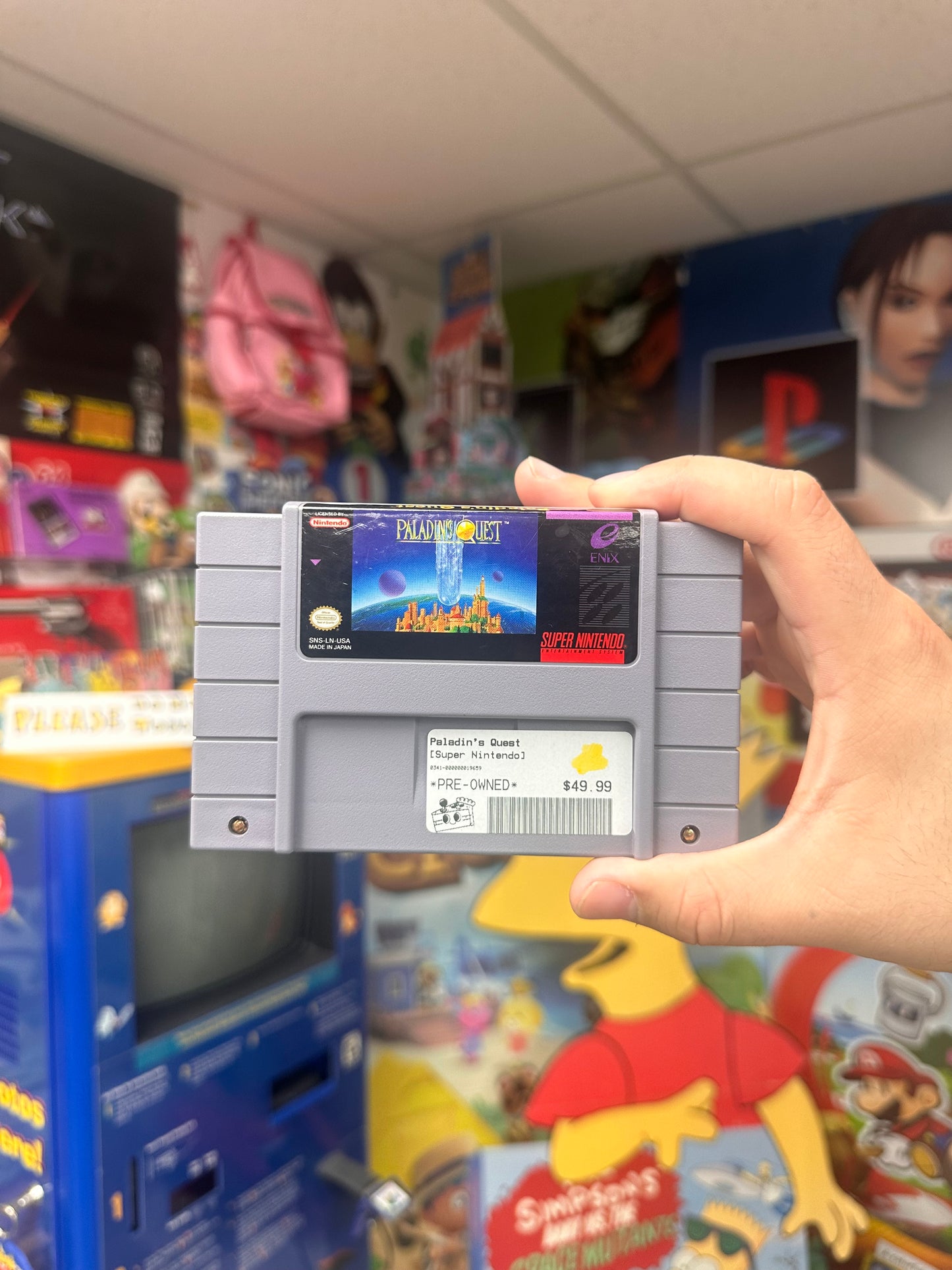 Paladin's Quest - SNES Loose