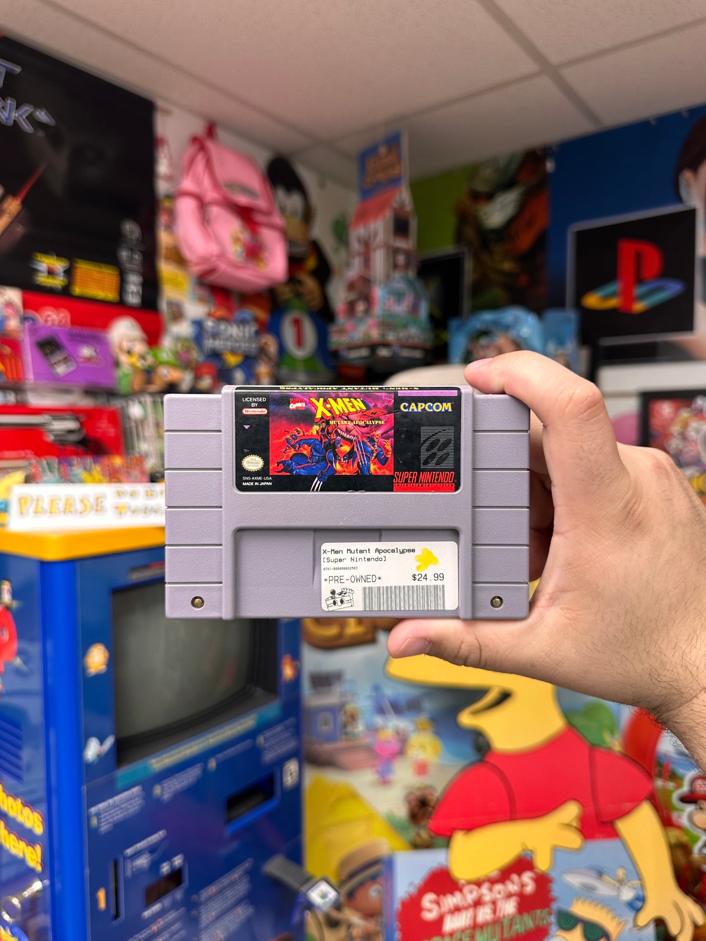 X-Men Mutant Apocalypse - SNES Loose