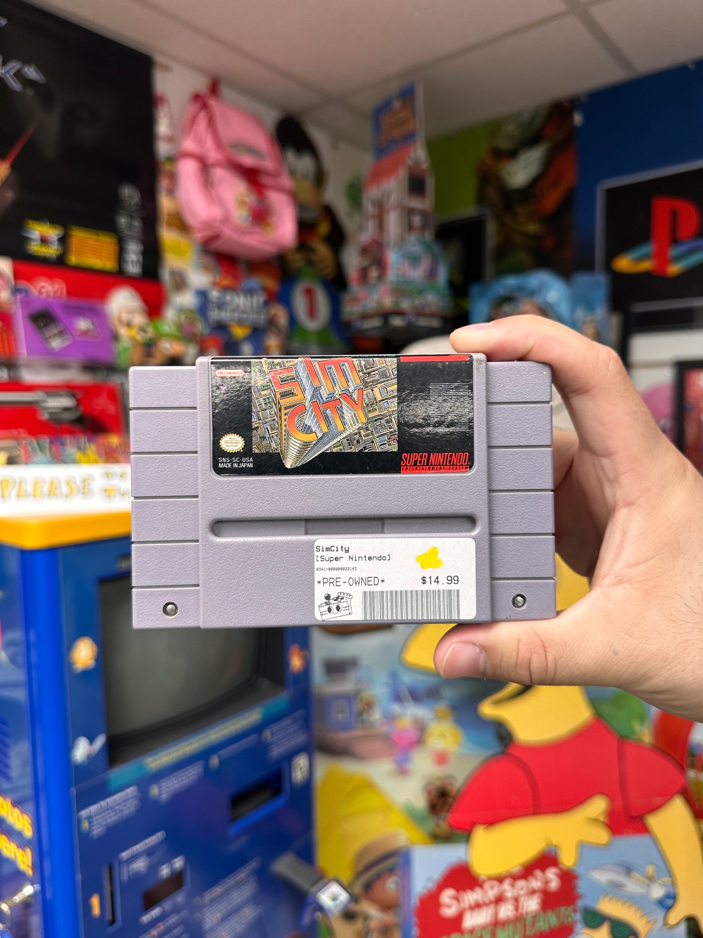 SimCity - SNES Loose