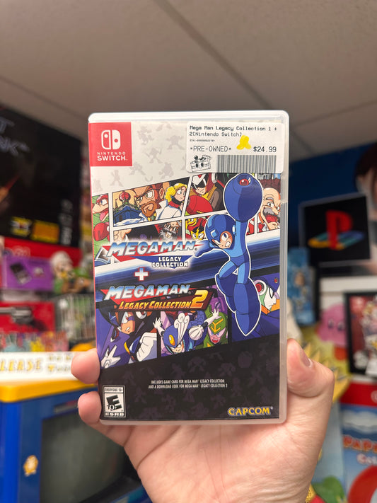 Mega Man Legacy Collection 1 + 2 = Switch CiB