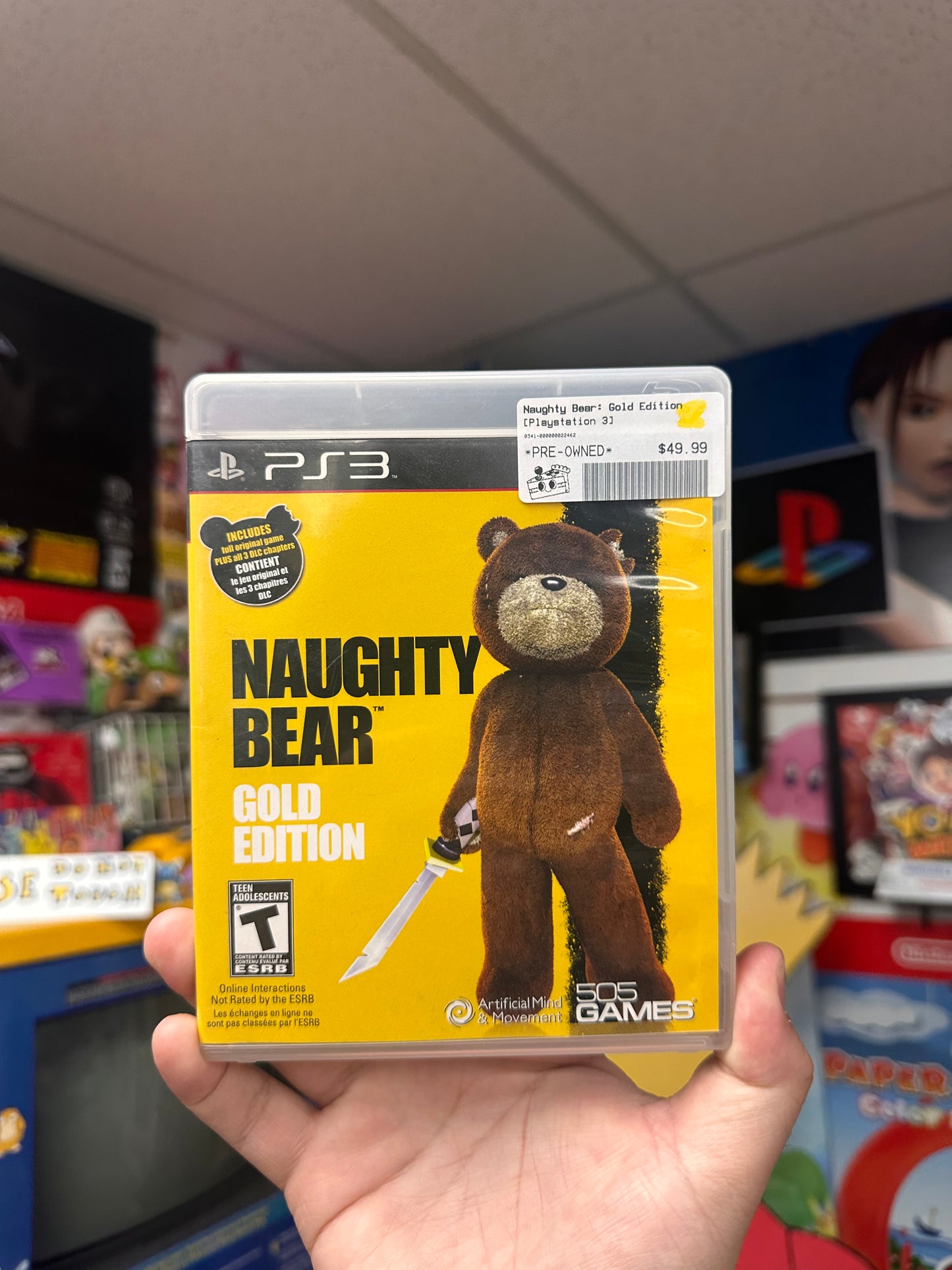 Naughty Bear: Gold Edition - PS3 CiB