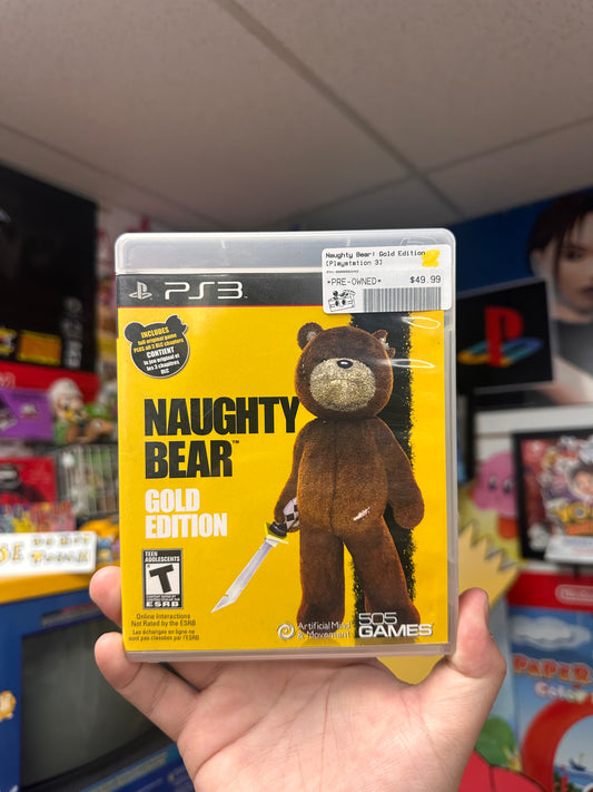 Naughty Bear: Gold Edition - PS3 CiB