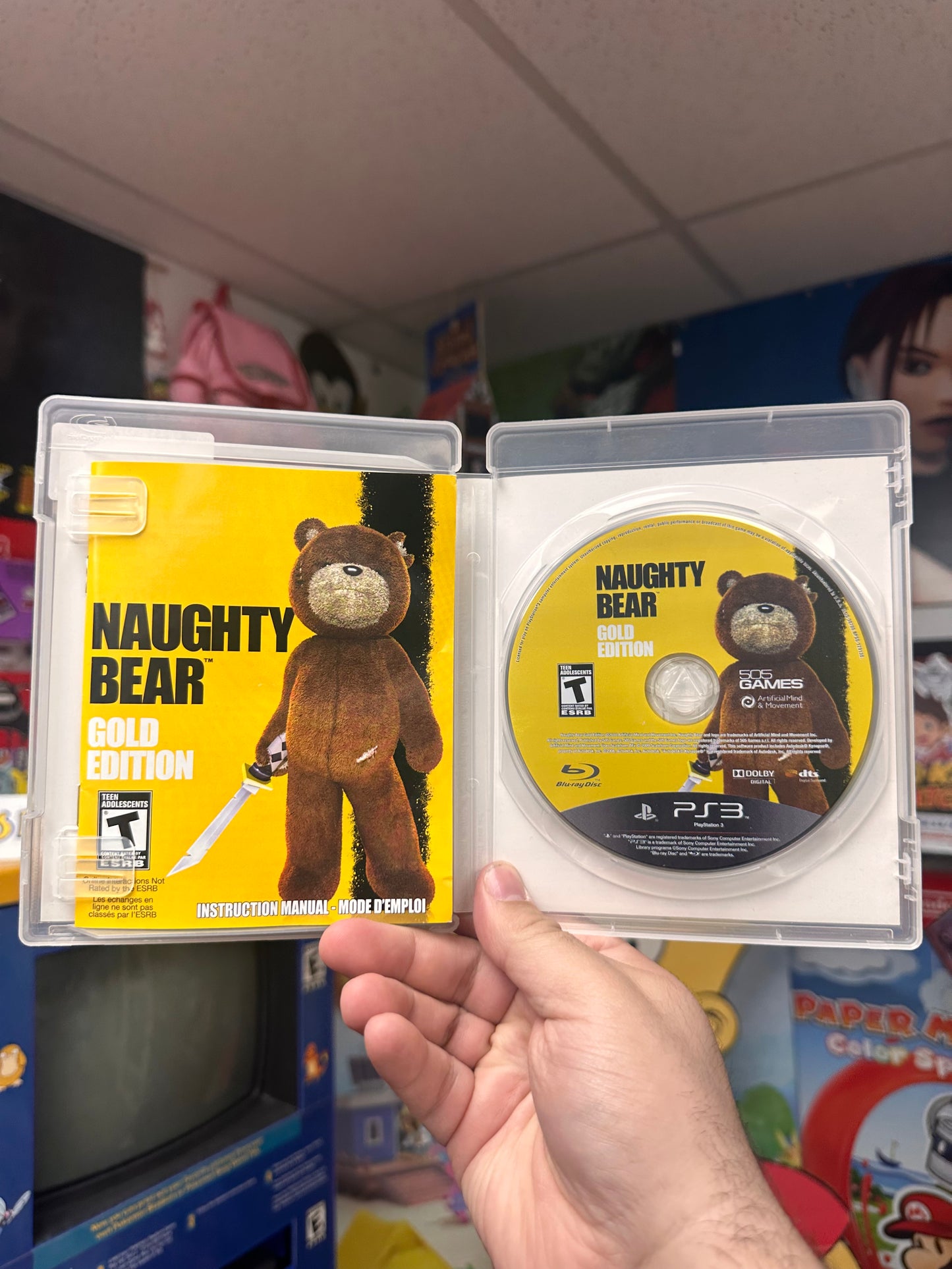 Naughty Bear: Gold Edition - PS3 CiB