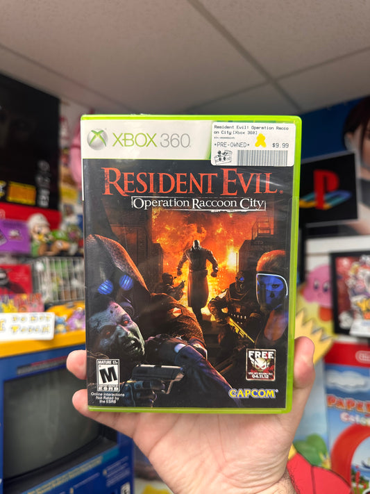Resident Evil: Operation Raccoon City - Xbox 360 CiB