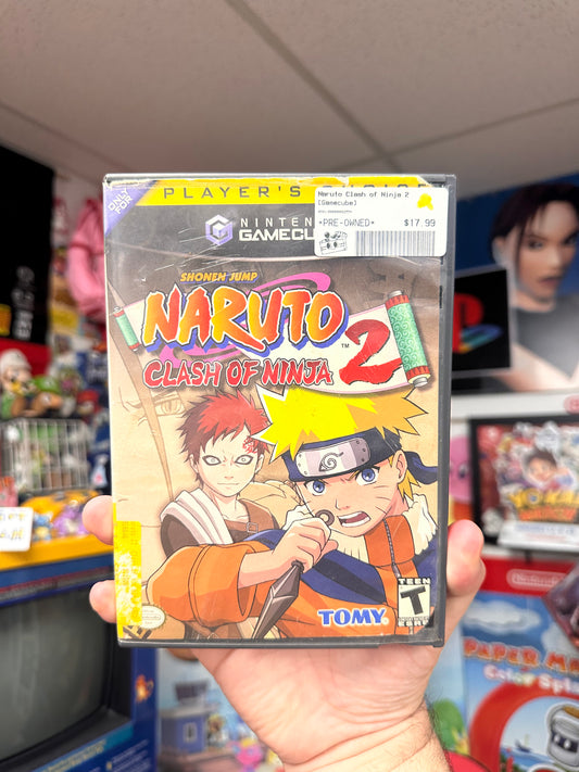 Naruto Clash of Ninja 2 - Gamecube Boxed