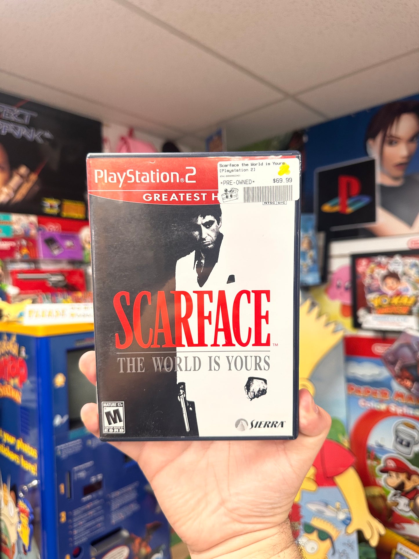 Scarface The World is Yours [Greatest Hits]  - PS2 CiB