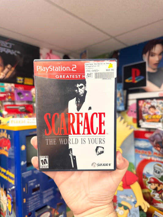 Scarface The World is Yours [Greatest Hits]  - PS2 CiB