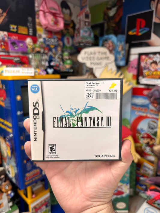 Final Fantasy III - DS CiB