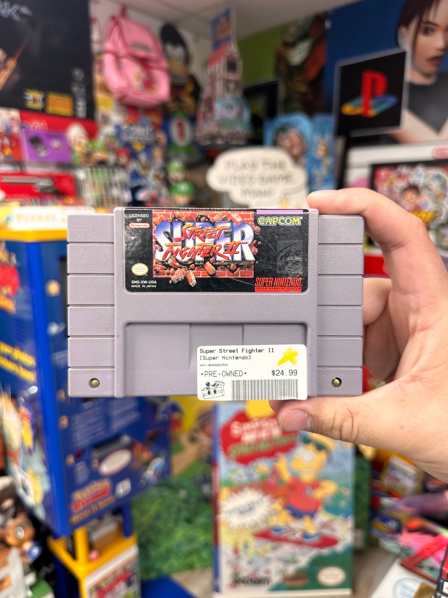 Super Street Fighter II - SNES Loose