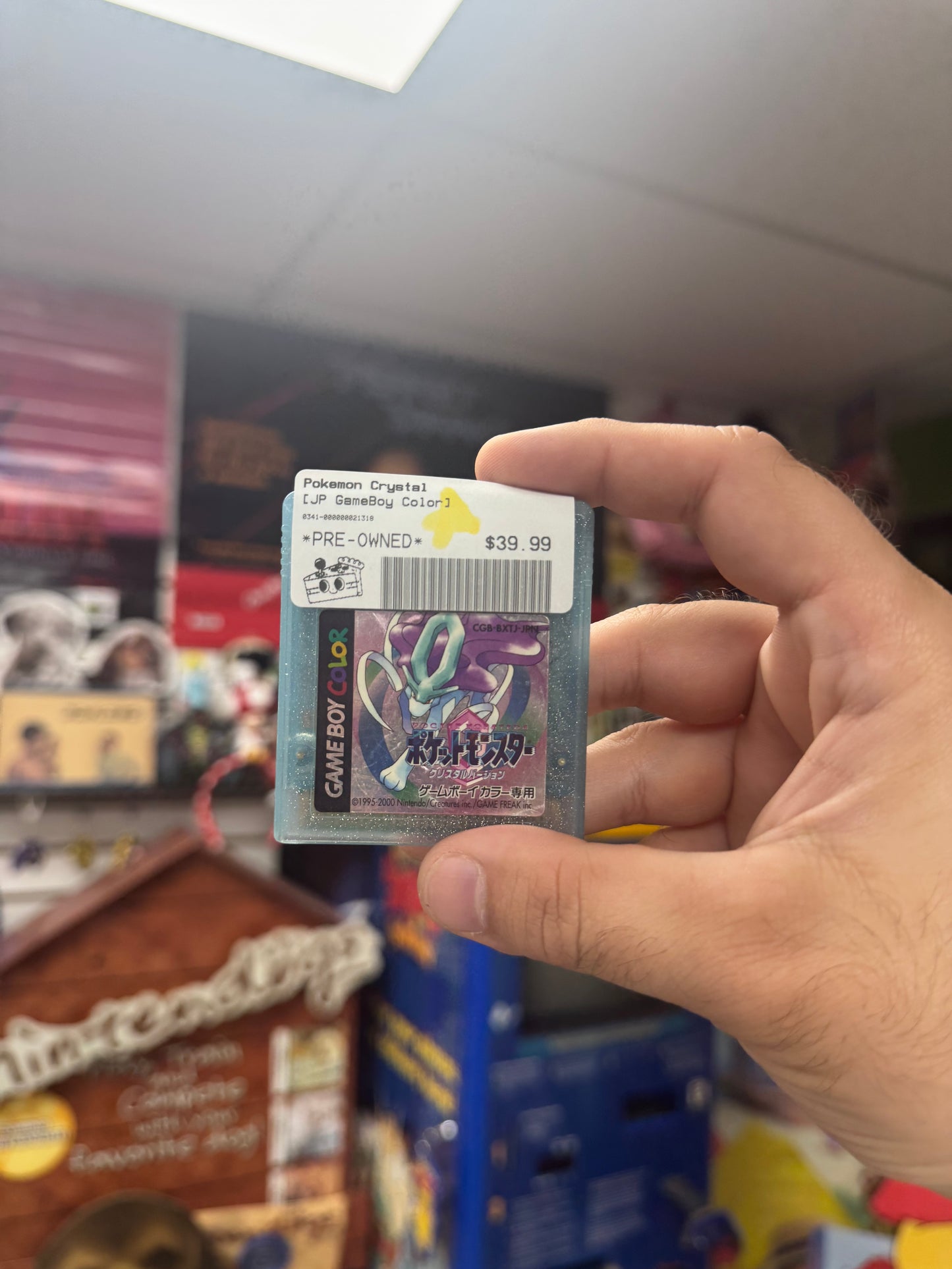Pokemon Crystal - JP GBC Loose