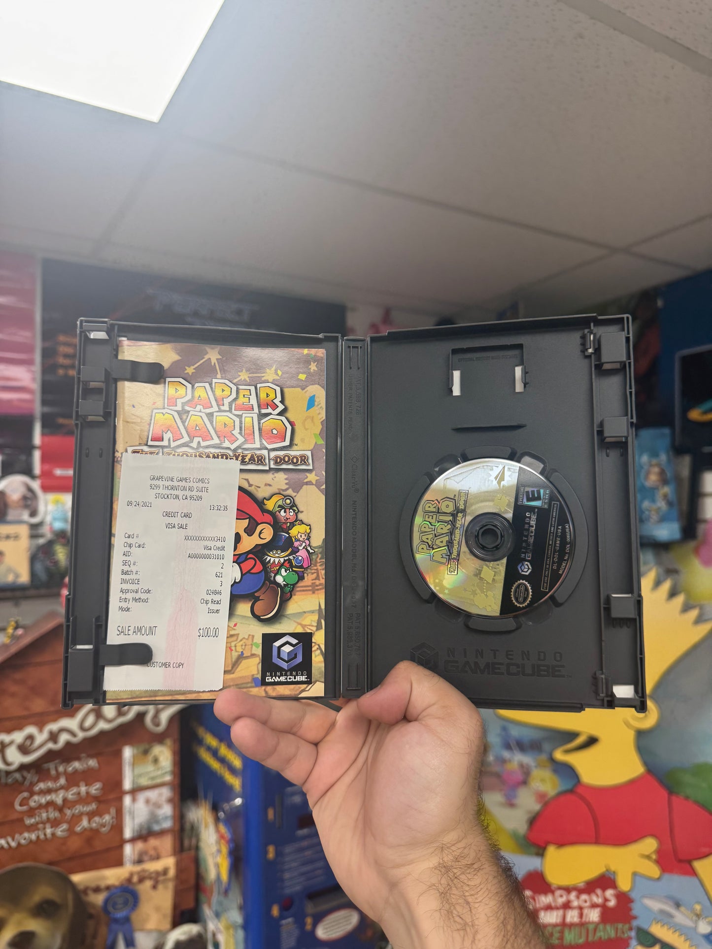 Paper Mario the Thousand Year Door - Gamecube CiB