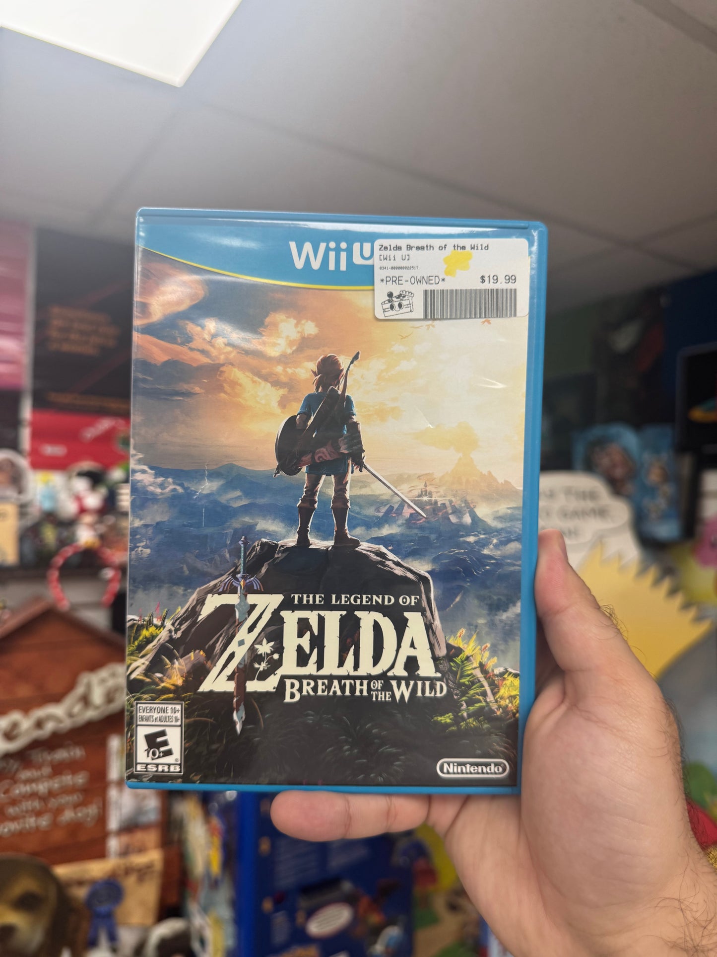 Zelda Breath of the Wild - Wii U CiB