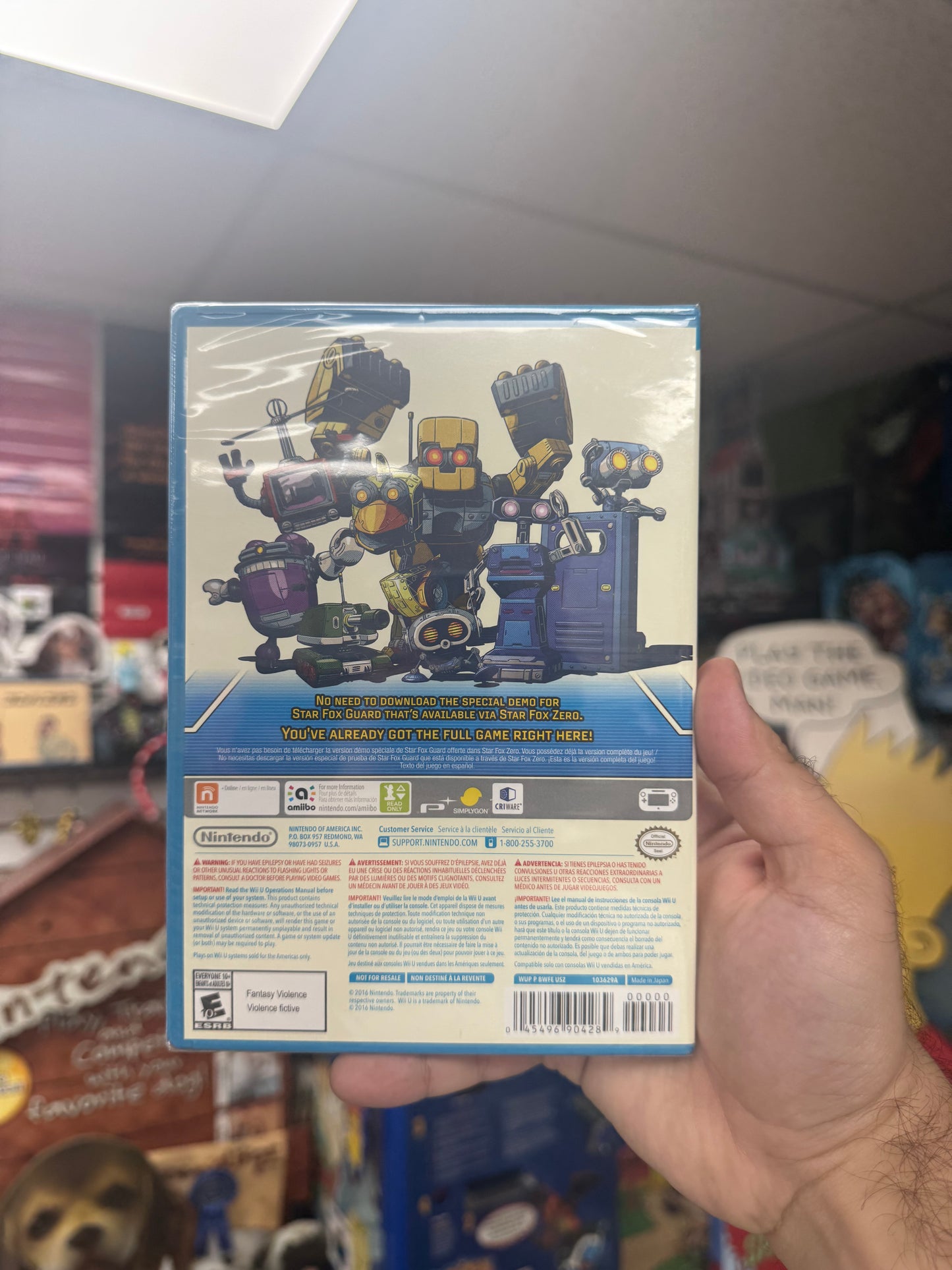 Star Fox Guard - Wii U Sealed
