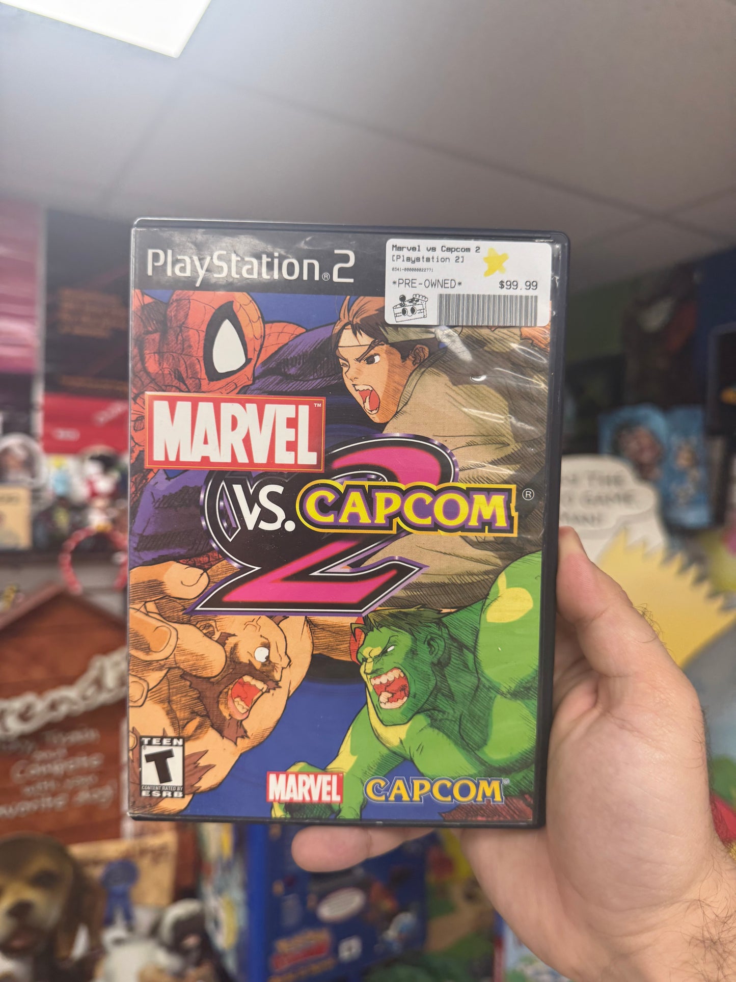 Marvel vs. Capcom 2 - PS2 Boxed