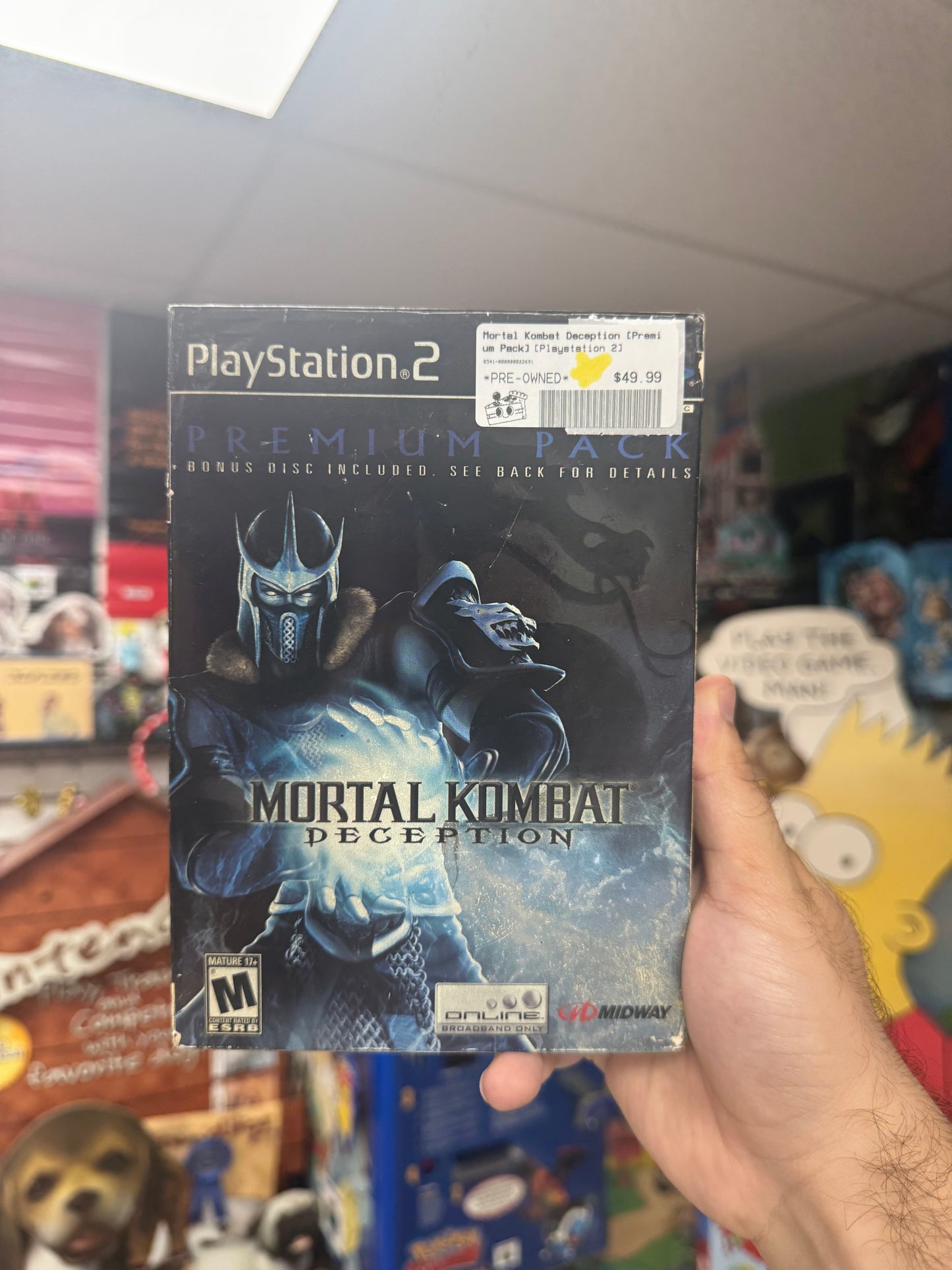 Mortal Kombat Deception [Premium Pack] - PS2 CiB