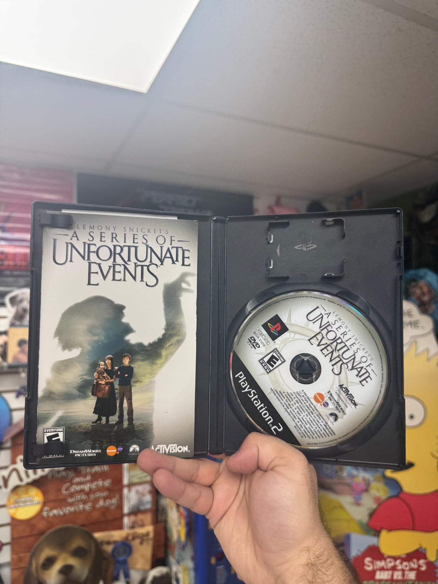 A Series of Unfortunate Events - PS2 CiB