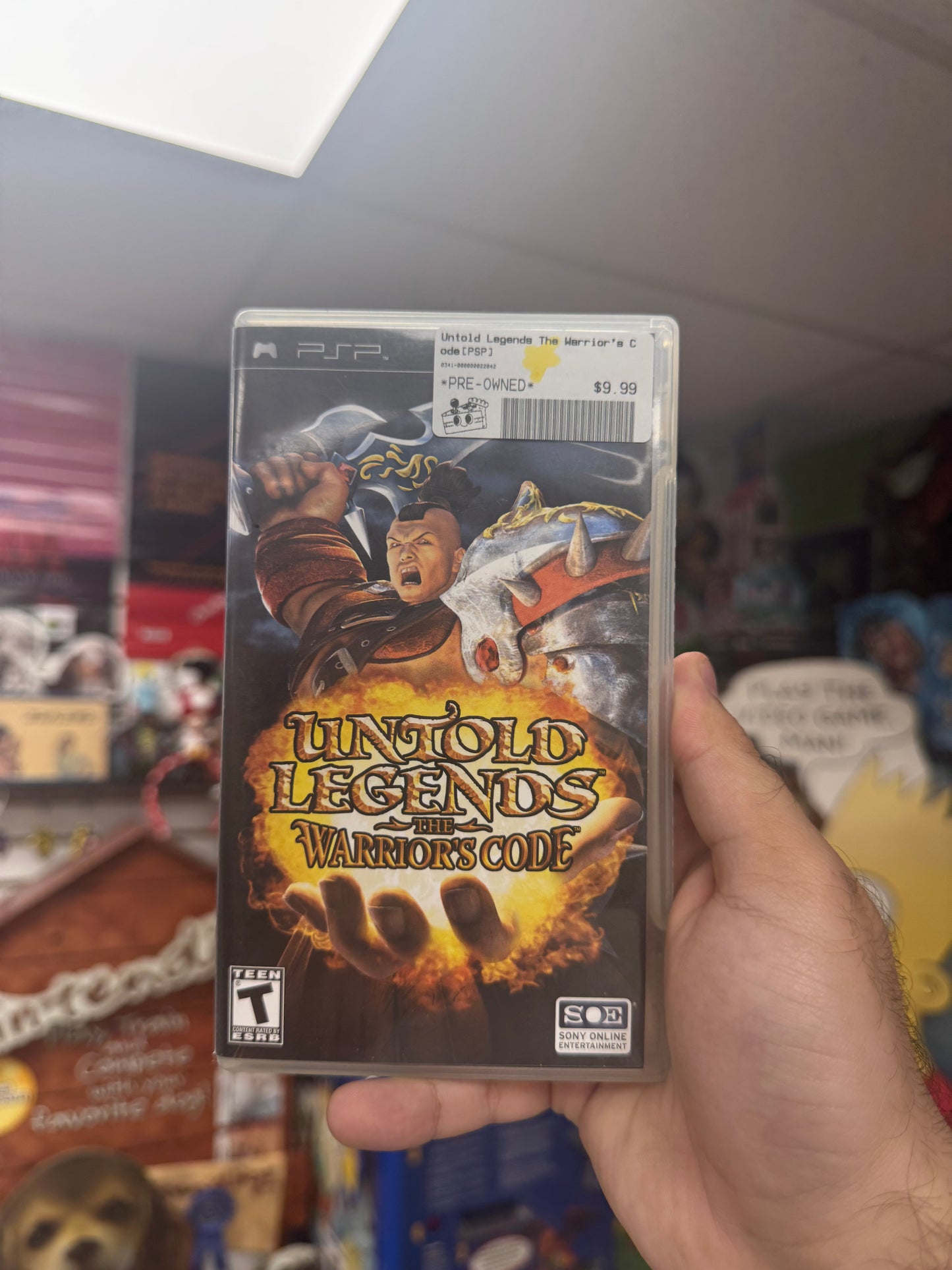 Untold Legends The Warrior's Code - PSP CiB
