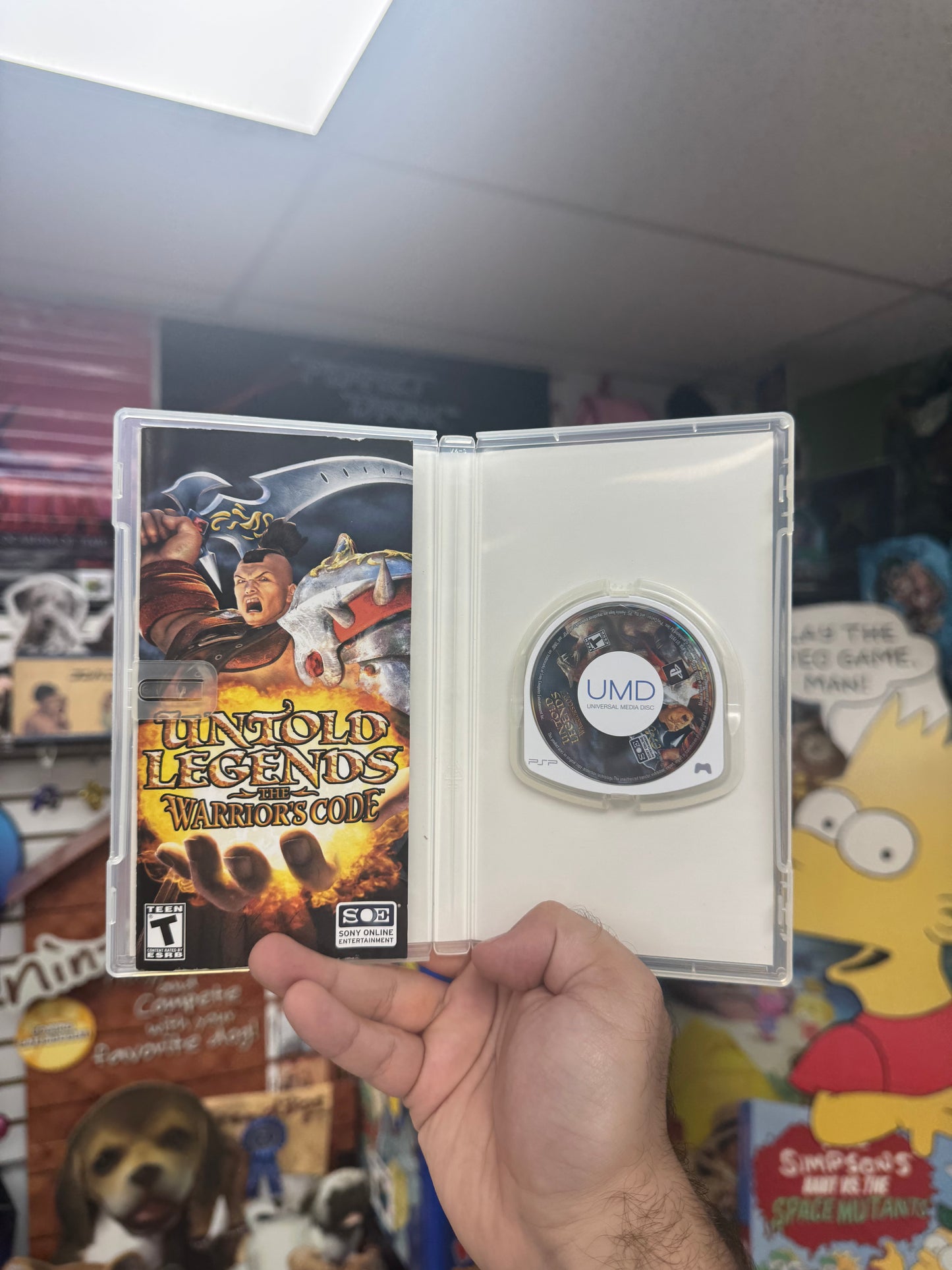 Untold Legends The Warrior's Code - PSP CiB