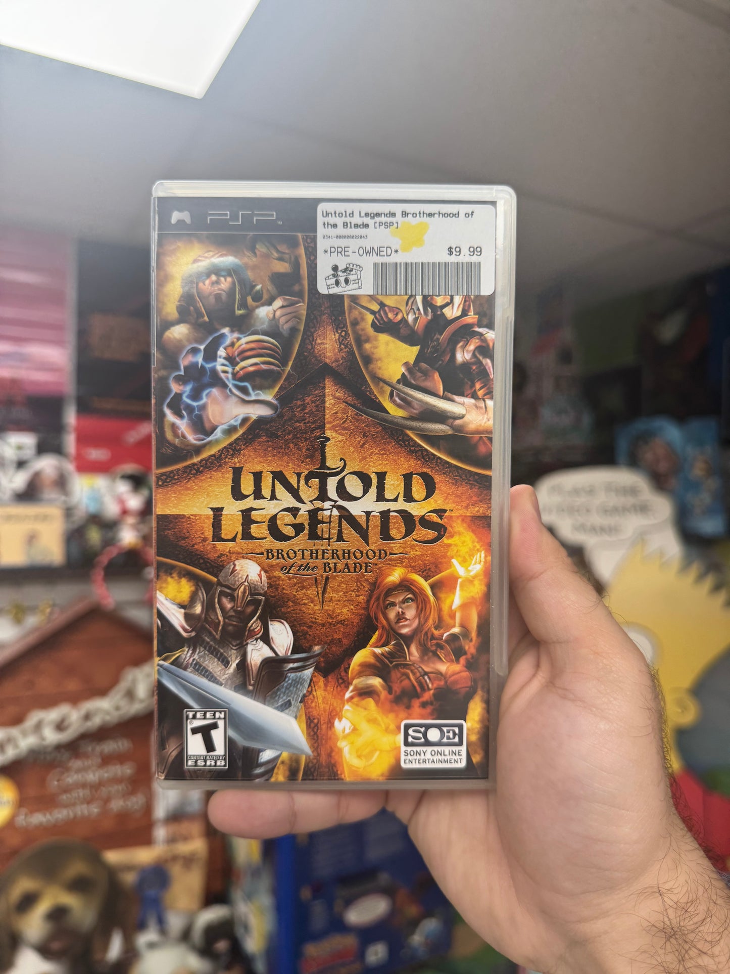 Untold LEgends Brotherhood of the Blade - PSP CiB