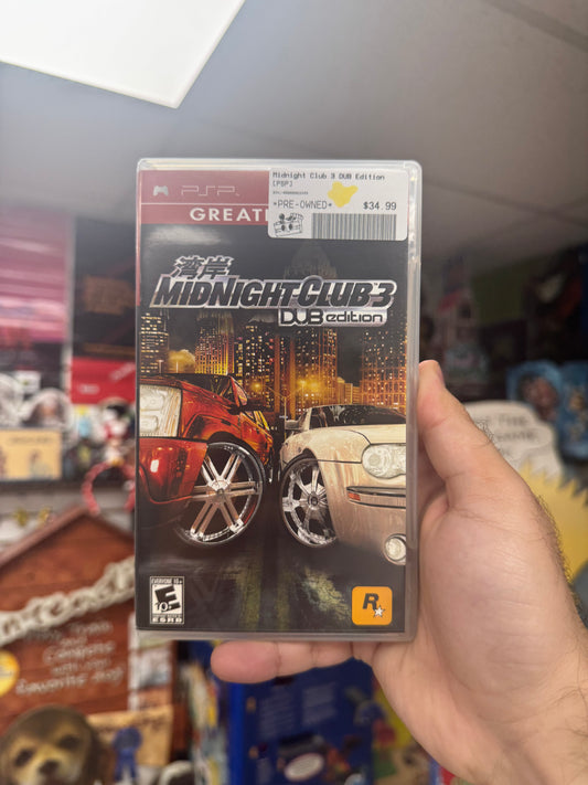 Midnight Club DUB Edition - PSP CiB