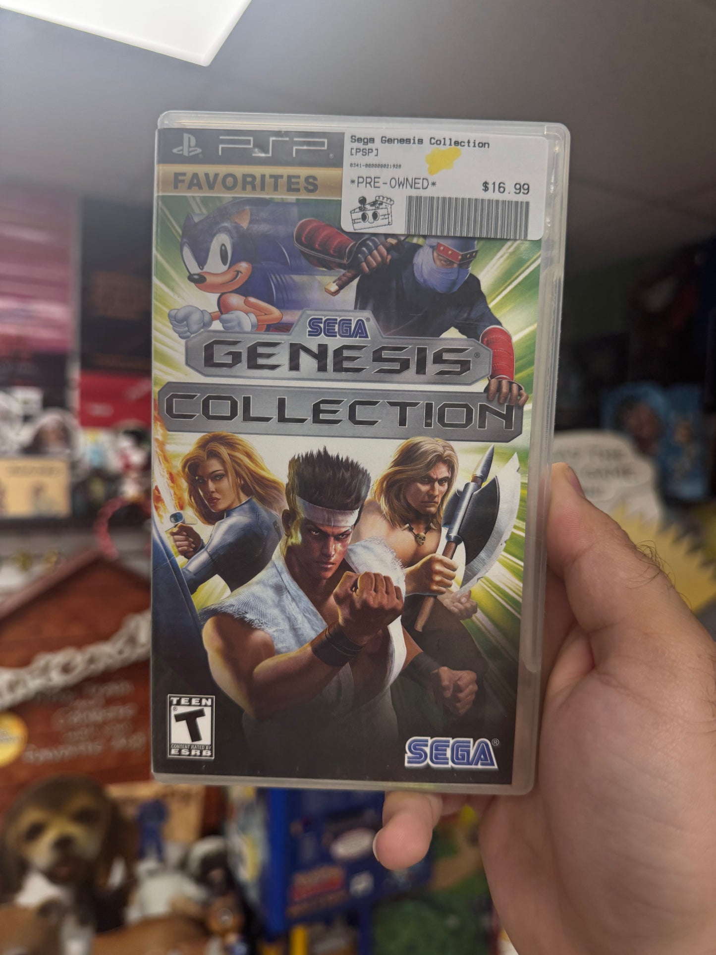 SEGA Genesis Collection - PSP CiB