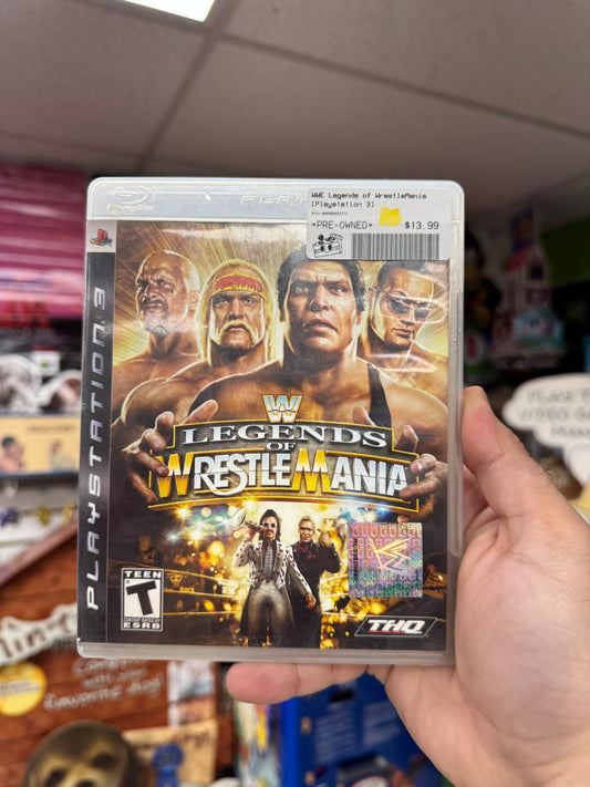 Legends of Wrestlemania - PS3 CiB