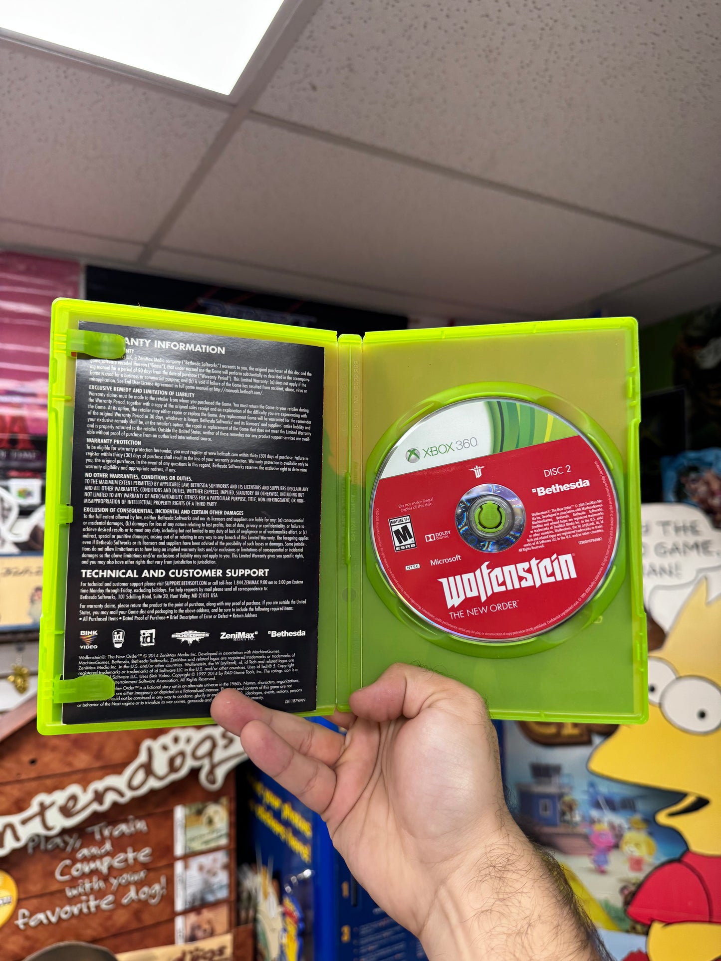 Wolfenstein: The New Order - Xbox 360 CiB
