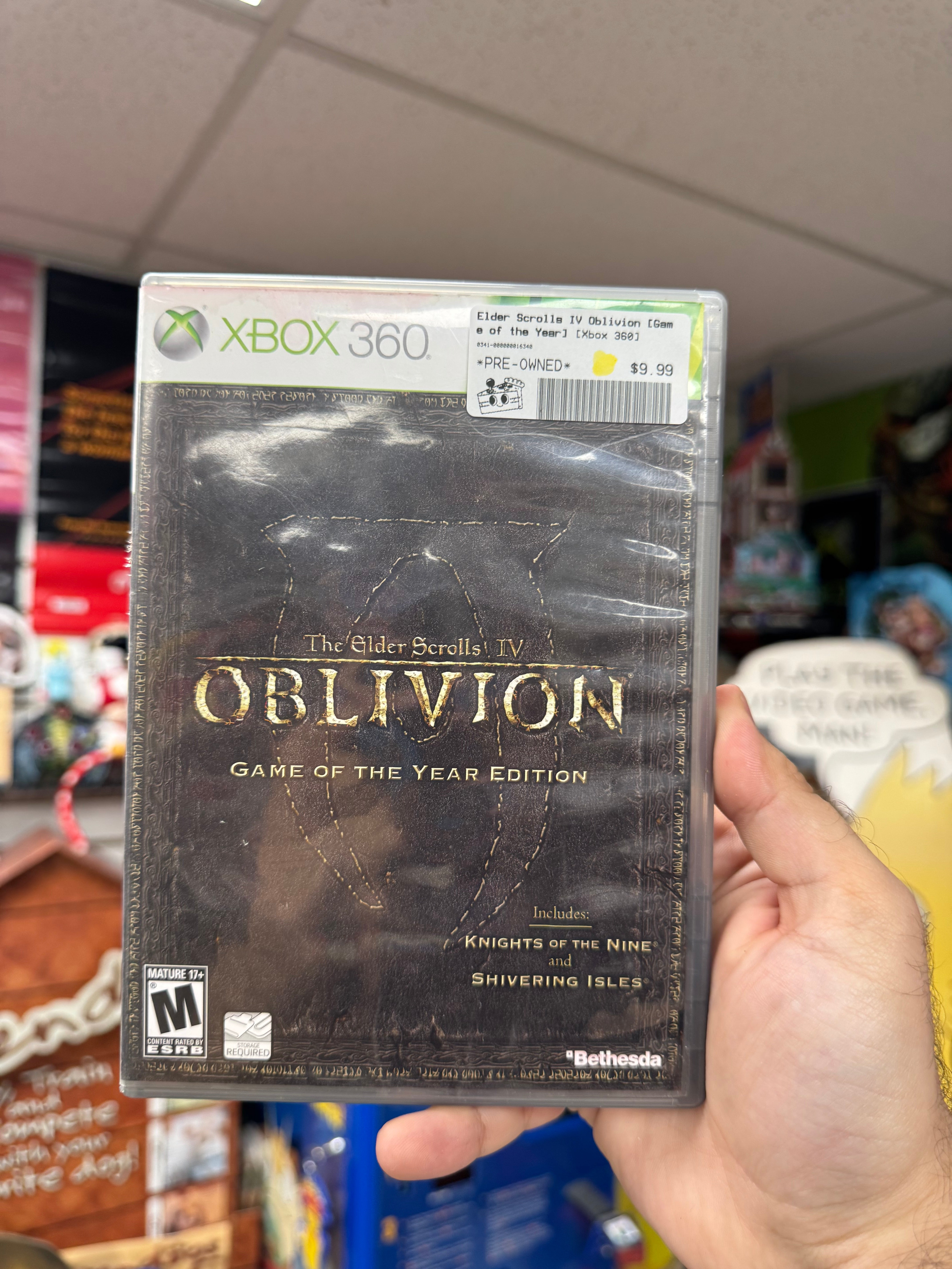 Elder Scrolls IV Oblivion [GOTY Edition] - Xbox 360 Boxed
