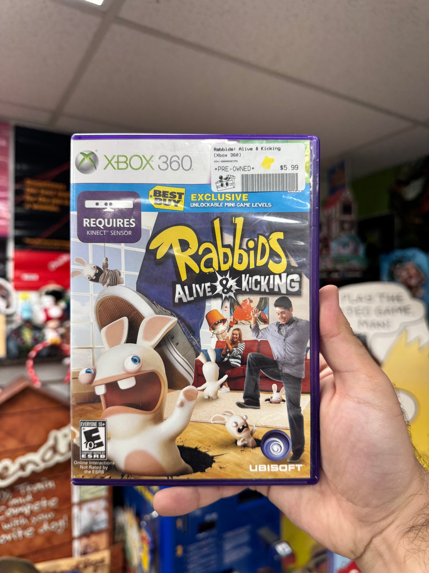 Rabbids Alive & Kicking - Xbox 360 Boxed