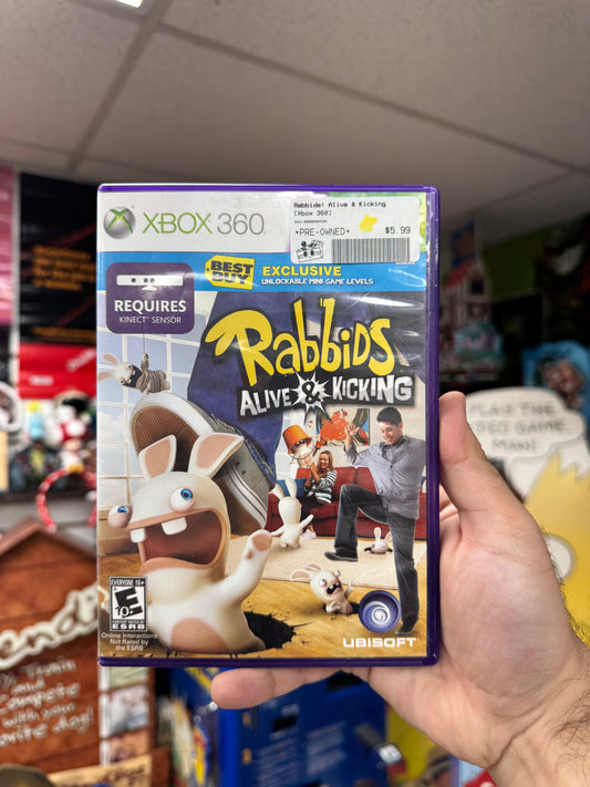 Rabbids Alive & Kicking - Xbox 360 Boxed