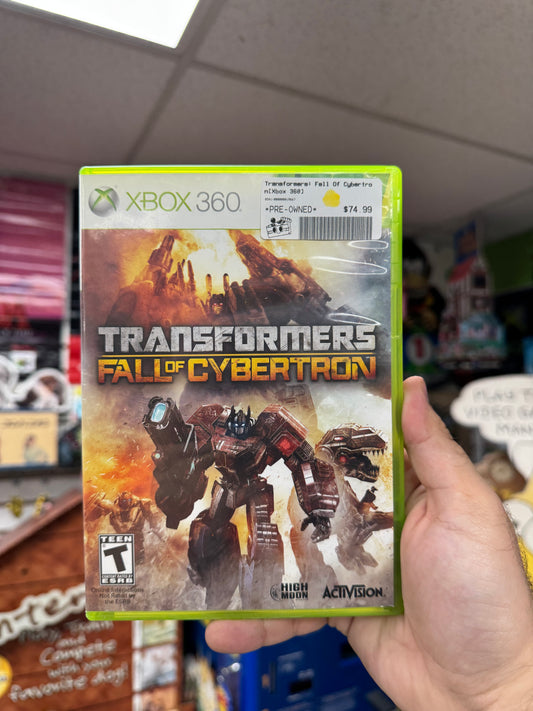 Transformers: Fall of Cybertron - Xbox 360 CiB