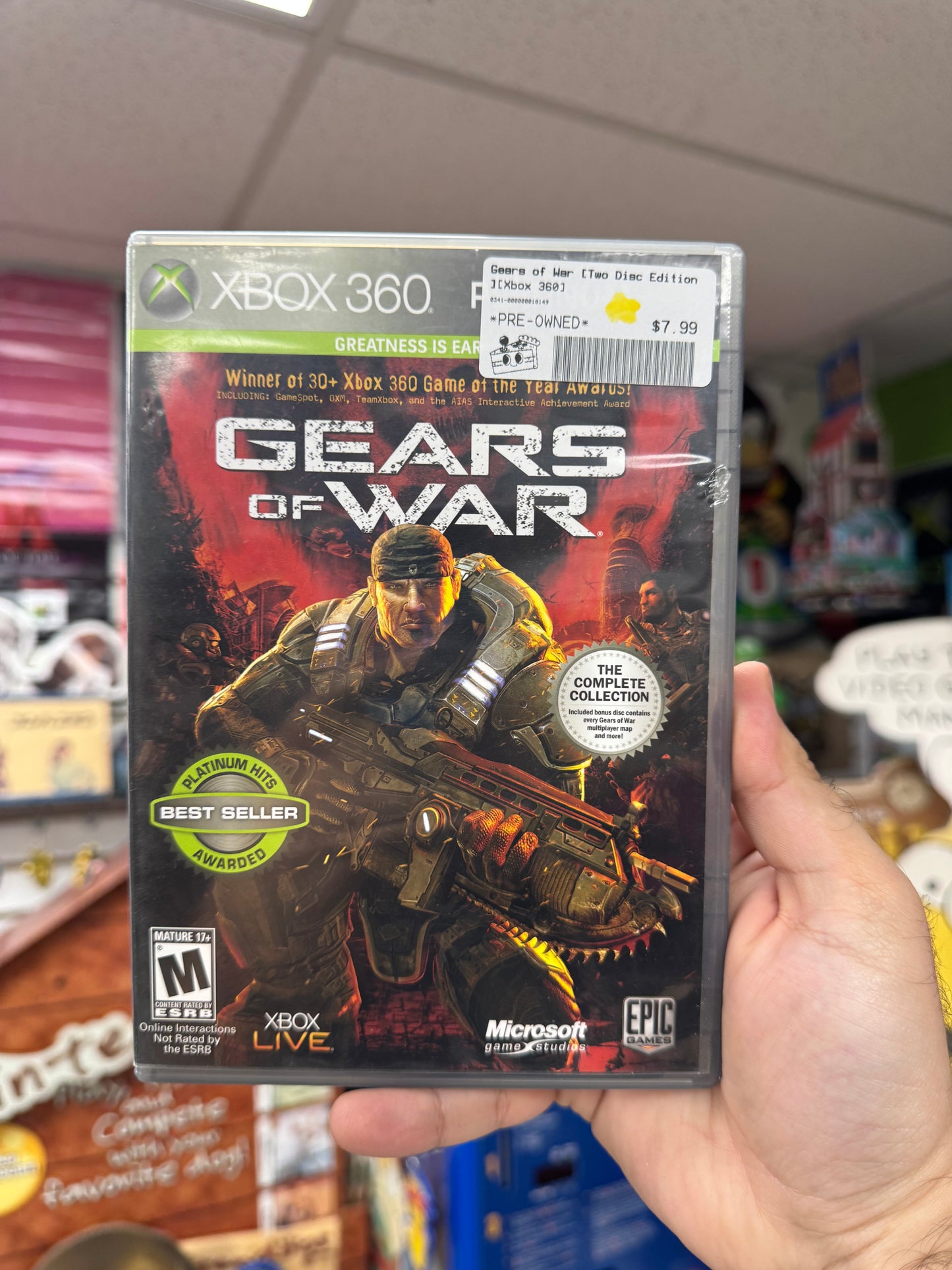 Gears of War [Two Disc Edition] - Xbox 360 CiB