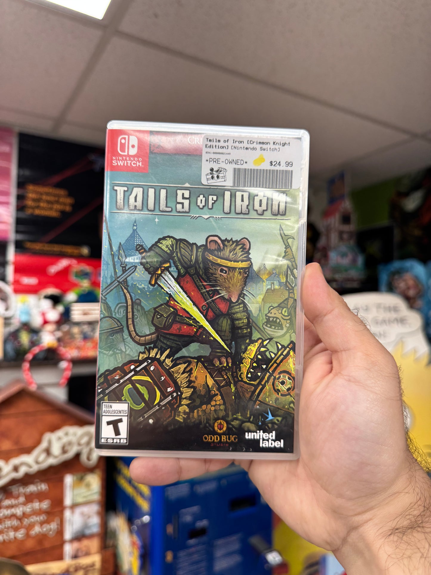 Tails of IRon [Crimson Knight Edition] - Switch CiB