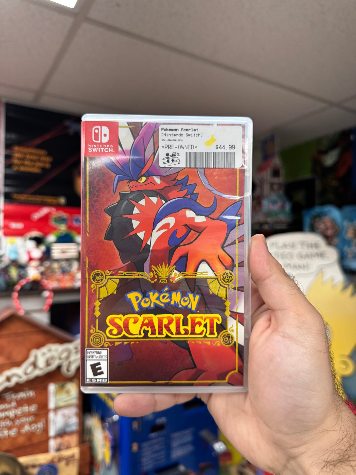 Pokemon Scarlet - Switch CiB