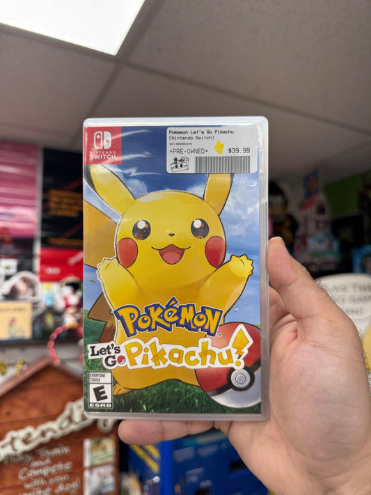 Pokemon Let's Go Pikachu - Switch CiB