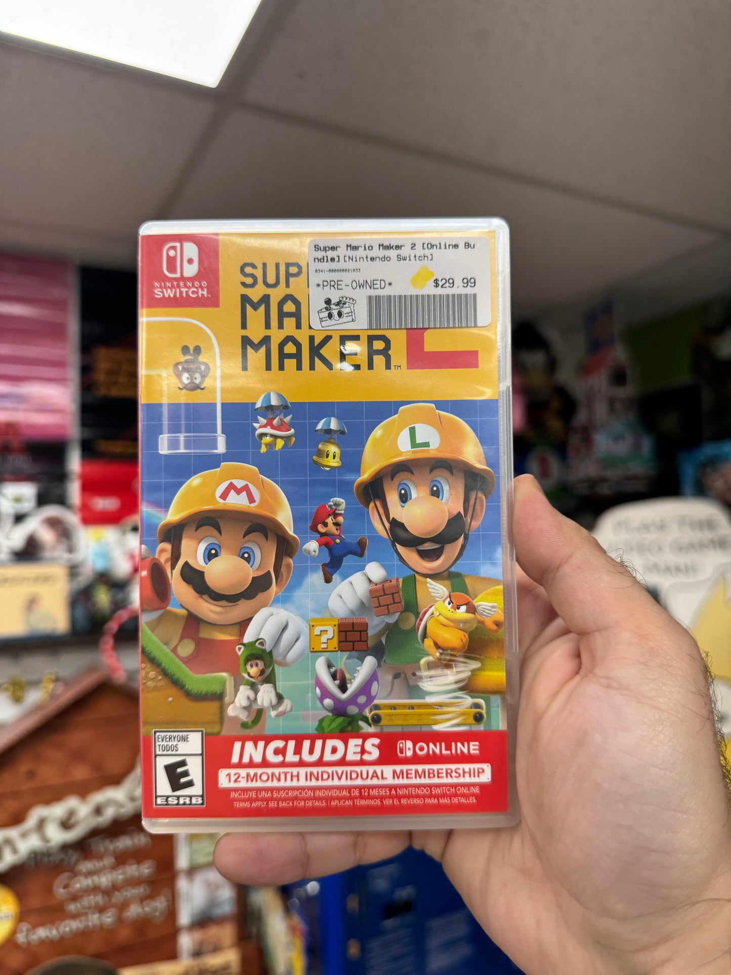 Super Mario Maker 2 [Online Bundle] - Switch CiB