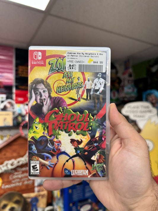 Zombies Ate My Neighbors & Ghould Patrol - Switch CiB