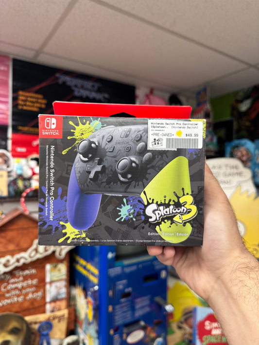 Nintendo Switch Pro Controller [Splatoon]