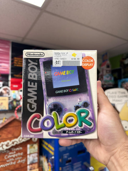 Gameboy Color JP