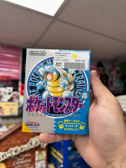 Pokemon Blue - JP Gameboy CiB